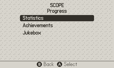 Progress Menu